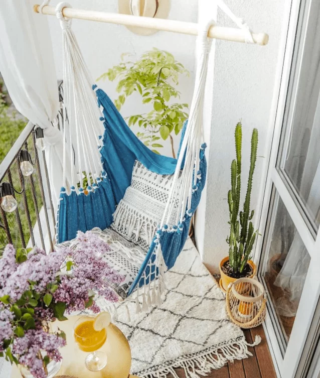 chaise hamac de balcon