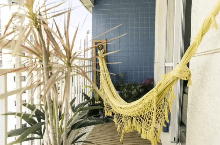 hamac de corde de balcon