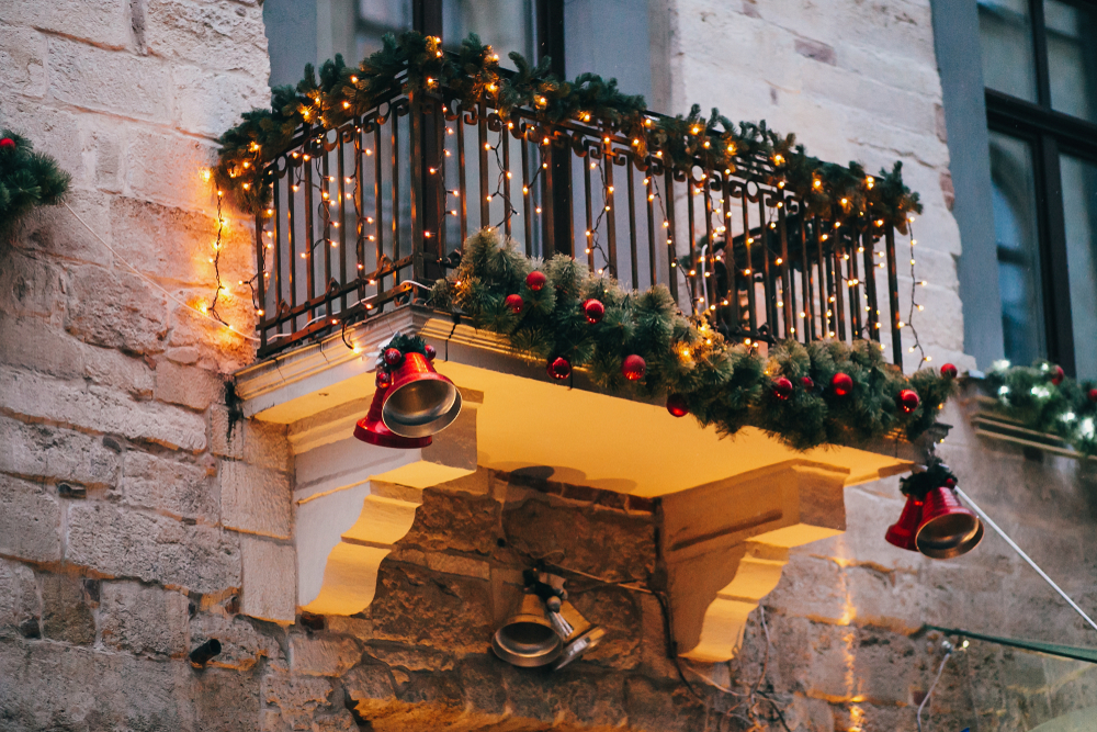 Décoration De Noël Extérieur Pour Balcon